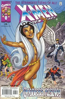 X-Men: The Hidden Years #6 comic book cover, 2000