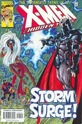 X-Men: The Hidden Years #7 Direct Edition comic book cover, 2000