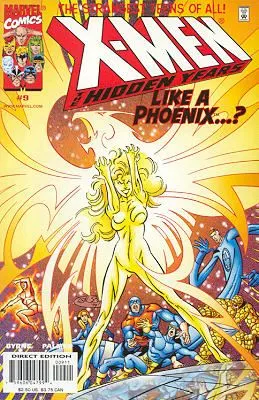 X-Men: The Hidden Years #9 Direct Edition comic book cover, 2000