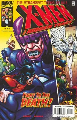 X-Men: The Hidden Years #11 Direct Edition comic book cover, 2000