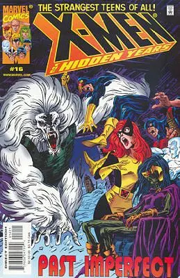 X-Men: The Hidden Years #16 comic book cover, 2001