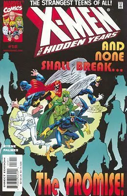 X-Men: The Hidden Years #18 comic book cover, 2001
