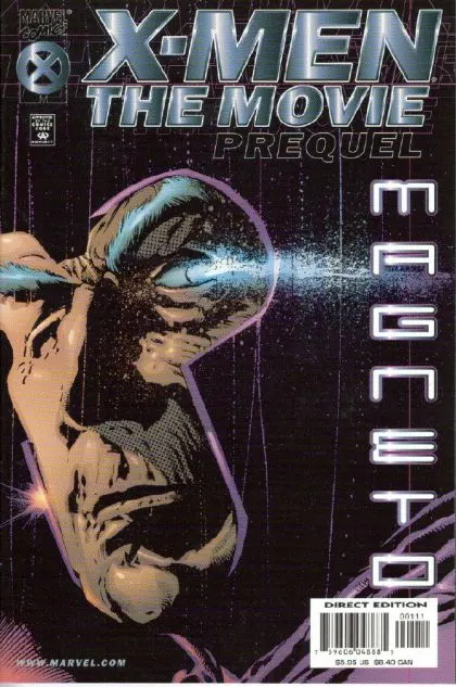 X-Men: The Movie - Magneto Prequel #1 comic book cover, 2000
