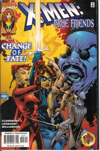 X-Men: True Friends #3 comic book cover, 1999
