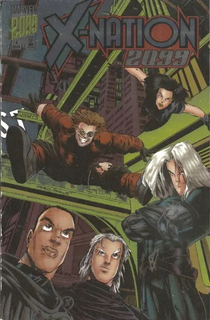 X-Nation 2099 #1 comic book cover, 1996
