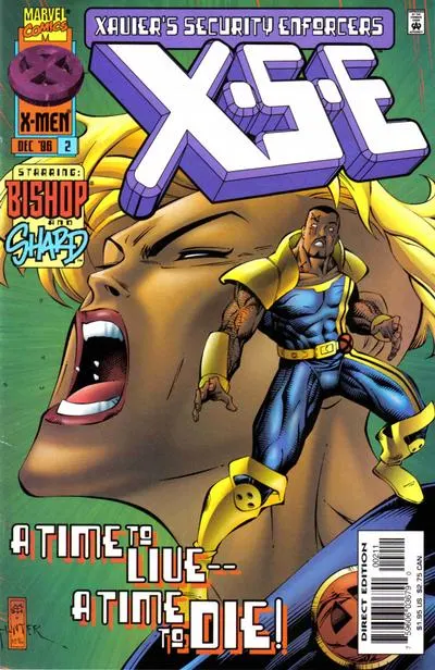 XSE #2 Direct Edition comic book cover, 1996