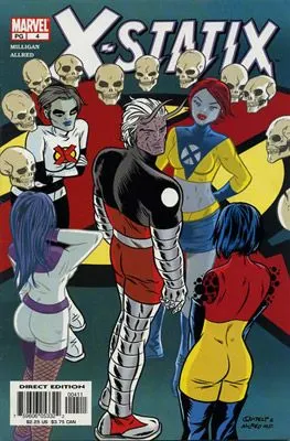 X-Statix #4 Direct Edition comic book cover, 2002