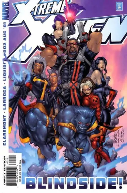 X-Treme X-Men, Vol. 1 #2 Pacheco Cover comic book cover, 2001