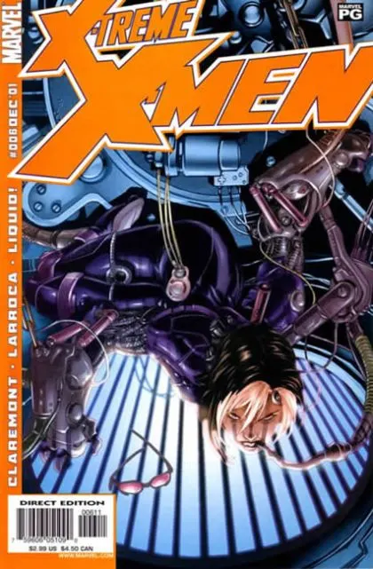 X-Treme X-Men, Vol. 1 #6 Direct Edition comic book cover, 2001