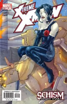 X-Treme X-Men, Vol. 1 #21 Direct Edition comic book cover, 2003