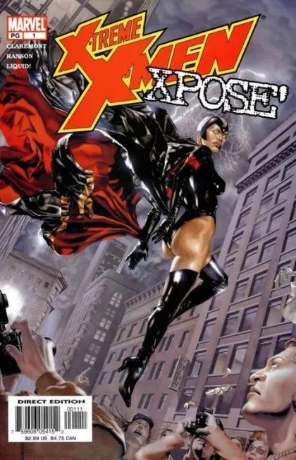 X-Treme X-pose' #1 comic book cover, 2003