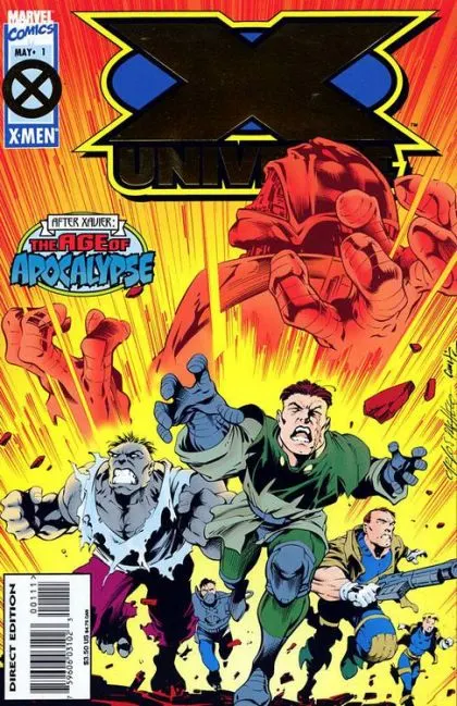 X-Universe #1 Direct Edition comic book cover, 1995