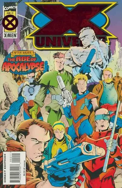 X-Universe #2 Direct Edition comic book cover, 1995