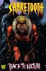 Sabretooth: Back to Nature #1 comic book cover, 1998