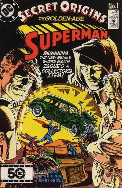 Secret Origins, Vol. 3 #1 Direct Edition comic book cover, 1986