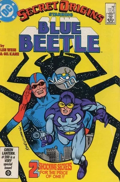 Secret Origins, Vol. 3 #2 Direct Edition comic book cover, 1986