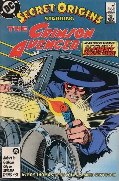 Secret Origins, Vol. 3 #5 Direct Edition comic book cover, 1986