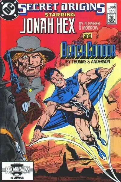Secret Origins, Vol. 3 #21 Direct Edition comic book cover, 1987