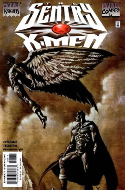 The Sentry & X-Men #1 comic book cover, 2001