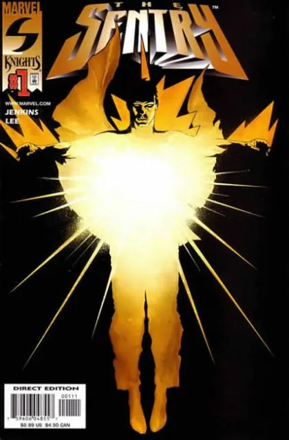 The Sentry, Vol. 1 #1 Jae Lee Regular comic book cover, 2000