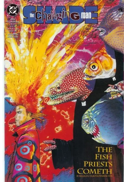 Shade the Changing Man, Vol. 2 #14 comic book cover, 1991