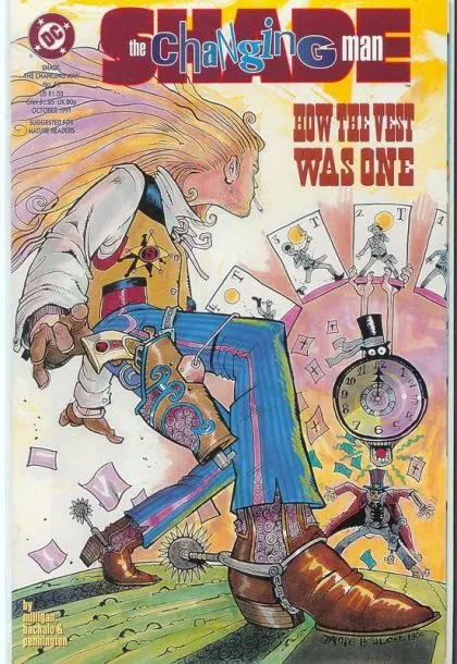 Shade the Changing Man, Vol. 2 #16 comic book cover, 1991
