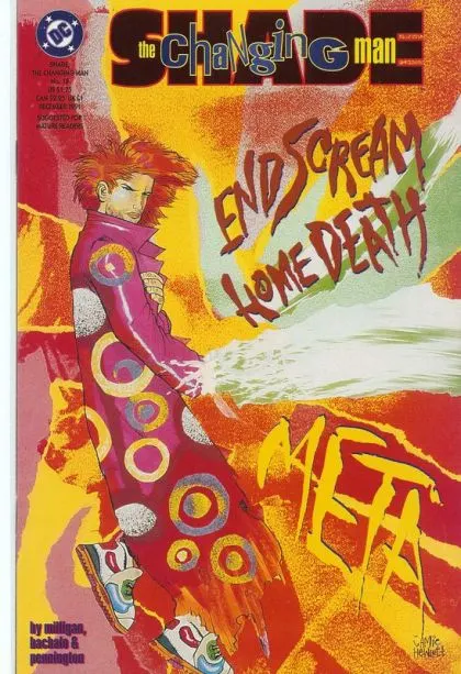 Shade the Changing Man, Vol. 2 #18 comic book cover, 1991