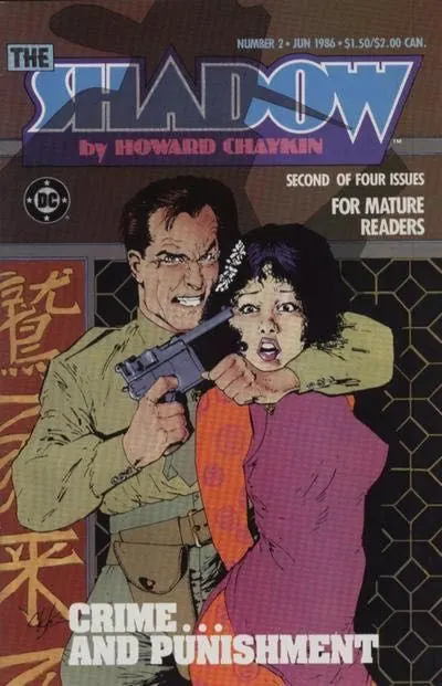 Shadow, Vol. 2 #2 comic book cover, 1986