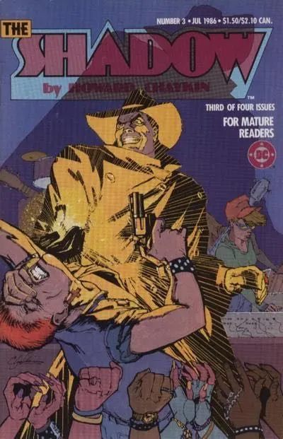Shadow, Vol. 2 #3 comic book cover, 1986