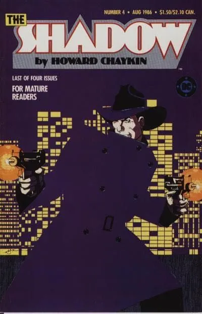 Shadow, Vol. 2 #4 comic book cover, 1986