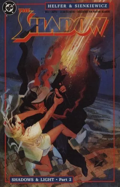 Shadow, Vol. 3 #2 comic book cover, 1987