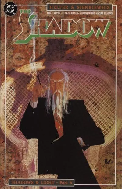 Shadow, Vol. 3 #4 comic book cover, 1987