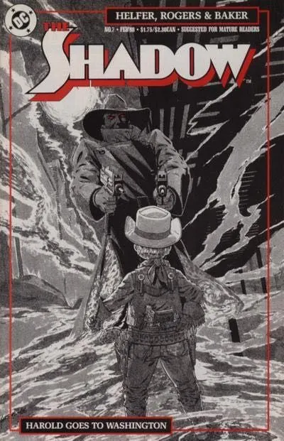 Shadow, Vol. 3 #7 comic book cover, 1988
