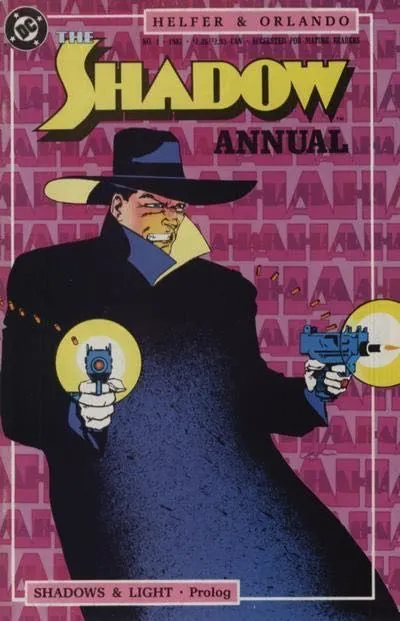 Shadow, Vol. 3 Annual #1 comic book cover, 1987