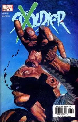 Soldier X #6 comic book cover, 2003