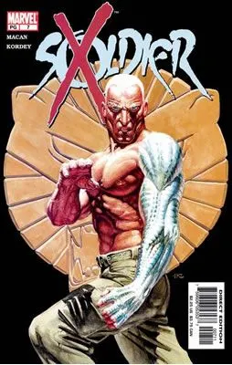 Soldier X #7 comic book cover, 2003