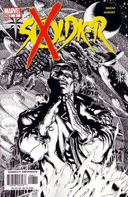 Soldier X #8 comic book cover, 2003
