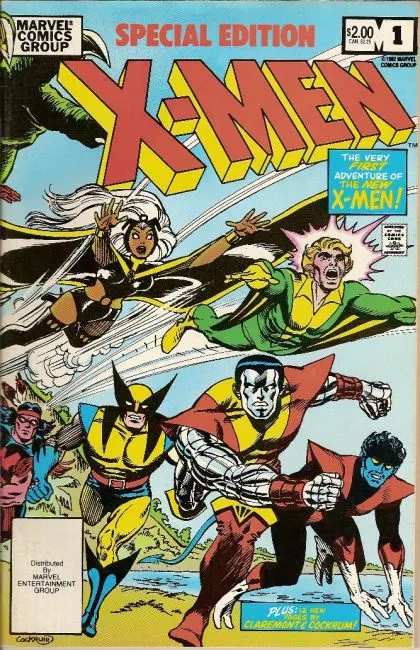 Special Edition X-Men #1 Direct Edition Reprint (w/ some new material) comic book cover, 1983