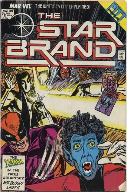 Star Brand #12 comic book cover, 1988