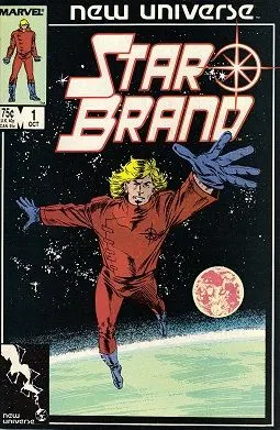 Star Brand #1 Direct Edition comic book cover, 1986