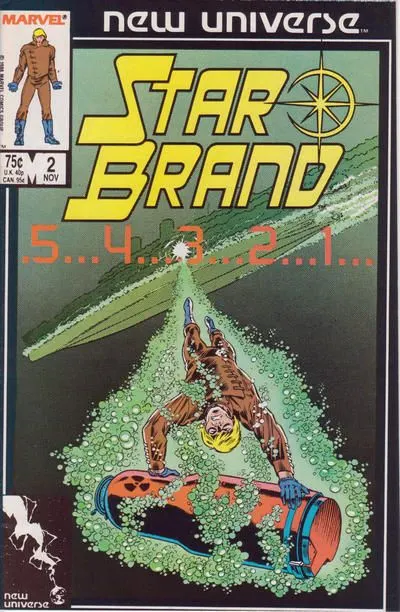 Star Brand #2 Direct Edition comic book cover, 1986