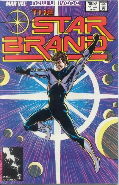 Star Brand #11 comic book cover, 1988