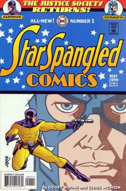 Star Spangled Comics, Vol. 2 #1 comic book cover, 1999