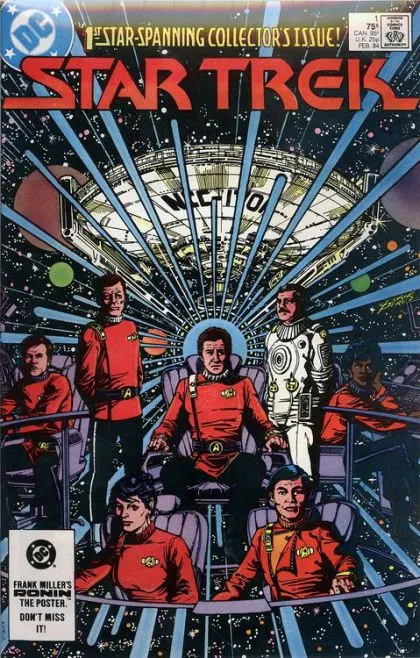 Star Trek, Vol. 1 #1 Direct Edition comic book cover, 1984