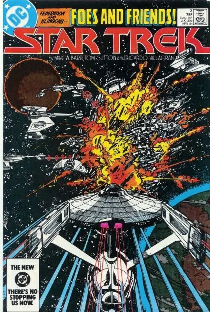 Star Trek, Vol. 1 #3 Direct Edition comic book cover, 1984