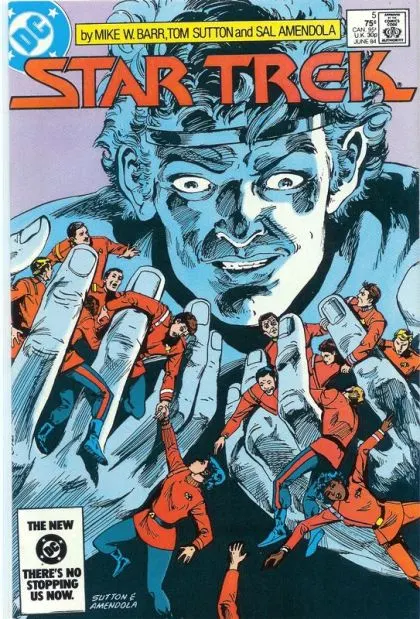 Star Trek, Vol. 1 #5 Direct Edition comic book cover, 1984