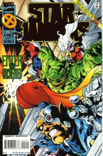 Starjammers, Vol. 1 #2 comic book cover, 1995