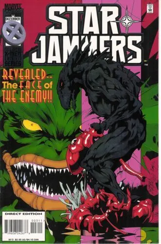 Starjammers, Vol. 1 #3 comic book cover, 1995