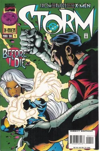 Storm, Vol. 1 #4 Direct Edition comic book cover, 1996
