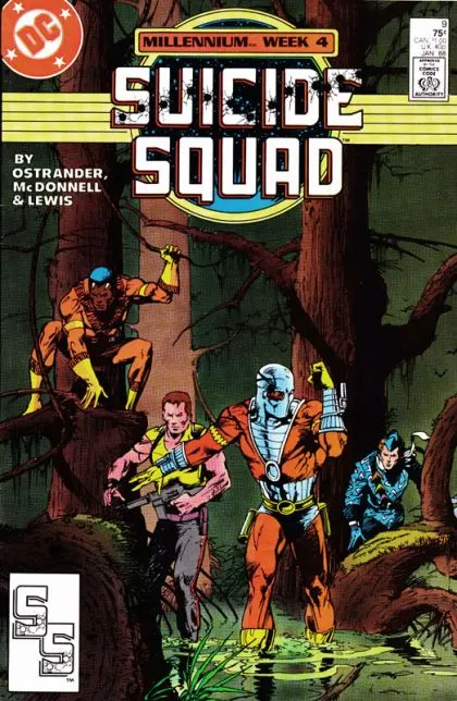 Suicide Squad, Vol. 1 #9 Direct Edition comic book cover, 1988